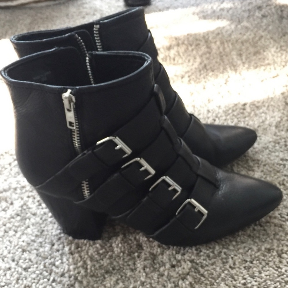 Rebecca Minkoff | Audrey Leather Booties | Sz 9